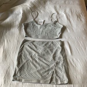 2 Piece Set/ Diamond All Over